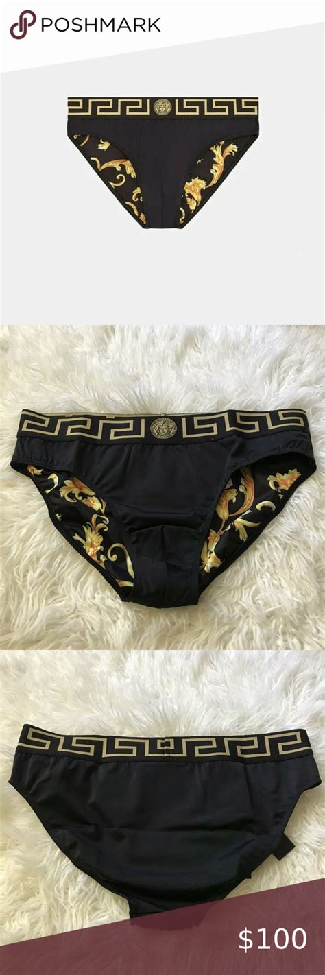 versace men's swim brief.